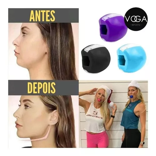 Exercitador Jawline Jaw 40 Lb + Colar Envio Imediato Brasil