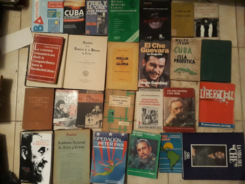 Sys Lote De 26 Libros Sobre Cuba Fidel Castro Che Guevara