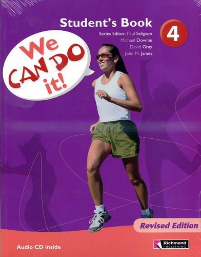 We Can Do It! 4 Student's Book - Richmond Usado 