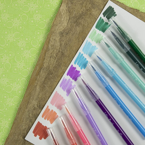 Marcador Indra Letter-brush 0368 C/20 Pzas.