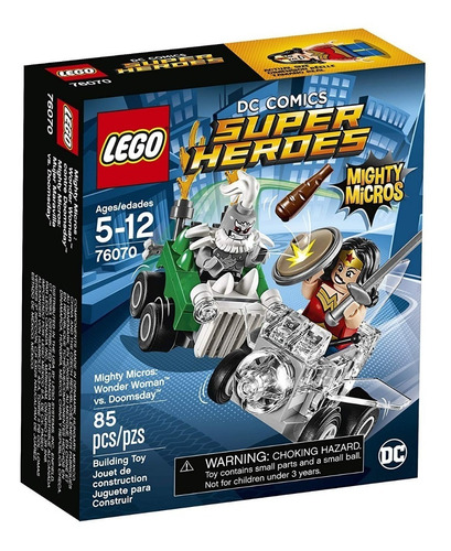 Lego 76070 Mighty Micros Wonder Woman Vs Doomsday (1047)