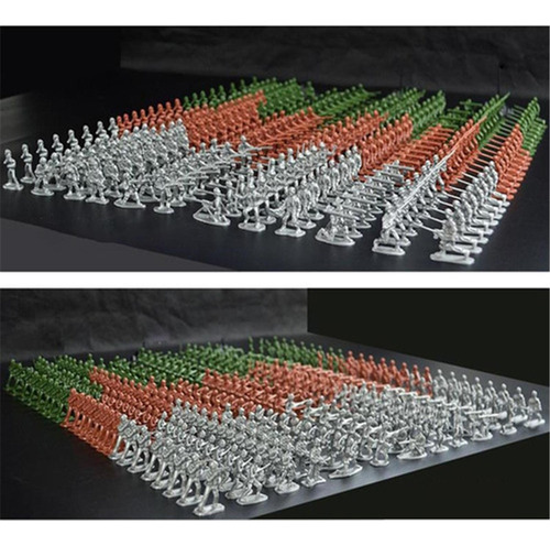 A Figuras De Acción Plateadas De La Segunda Guerra Mundial