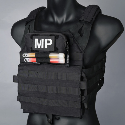 Bolsa Táctico De Administración Edc Para Militar Airsoft Color Negro
