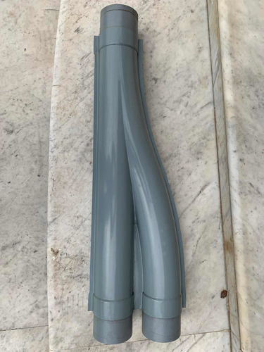Correo Neumático - Empalme Y Tubo 110mm Con Culpas, Min Uso