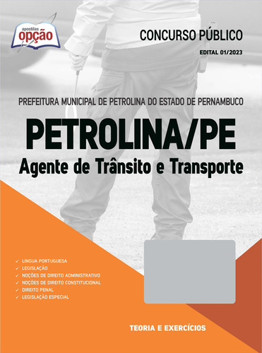 Apostila Concurso Petrolina Pe - Agente De Trânsito E Transporte