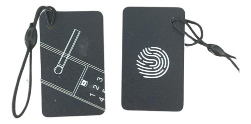 Llave Digital Inteligent Lock Negro Negro