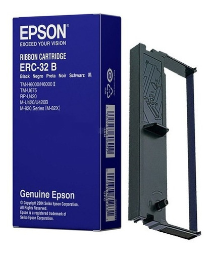 Cinta De Impresion Epson Erc-32b Para Impresoras Matricial 