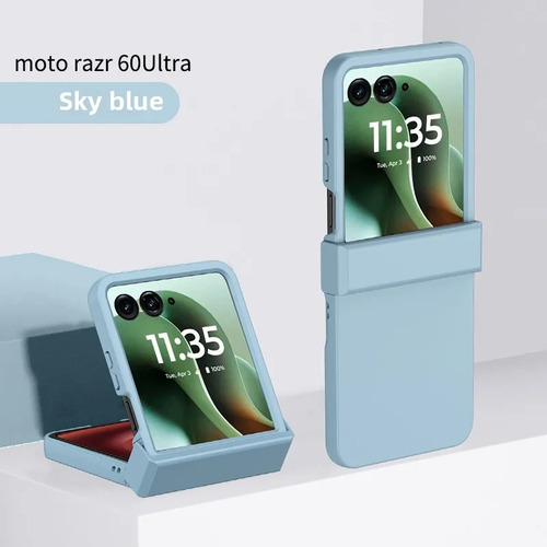 Funda Protectora Para Motorola Razr 60 50 40 Ultra Razr60, Protección De Bisagra, Colorida Al Tacto, Dura, De Pc, Carcasa De Teléfono