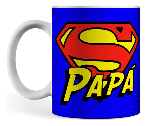 Taza Dia Del Padre De Plastico Super Papa