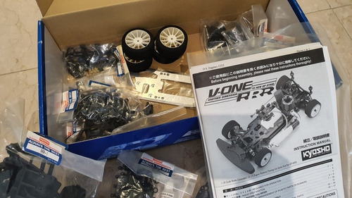 Automodelo Kyosho V-one Rrr Kit Para Montar - Carro Pró 4x4