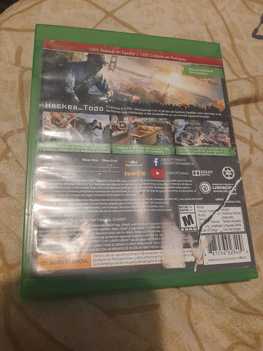 Watch Dogs 2 Xbox One (Usado)