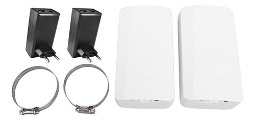 Puente Inalámbrico Exterior De 2,4 G, 300 Mbps, 500 M, Punto