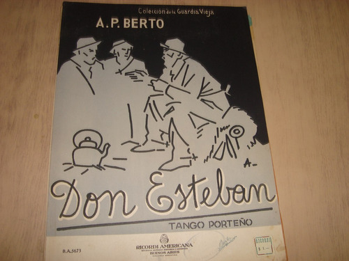 A.p.berto - Partitura Don Esteban - Tango Porteño