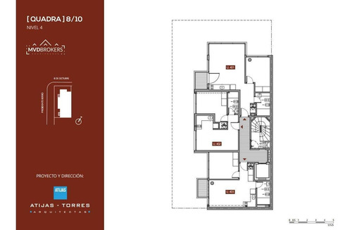 Imagen 9 de 15 de Apartamento - Tres Cruces