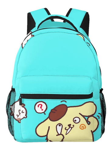 Mochila Dibujo Animado Pompurin Para Laptop Viaje Deporte