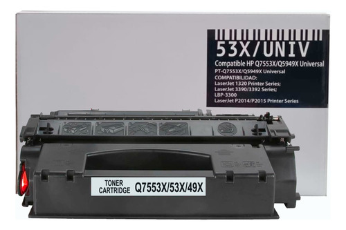 Toner Generico Q7553x Para Impresoras Laserjet M2727nf/p2015