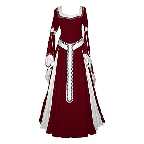Vestido Medieval De Mujer, Disfraces De Renacimiento Ir...