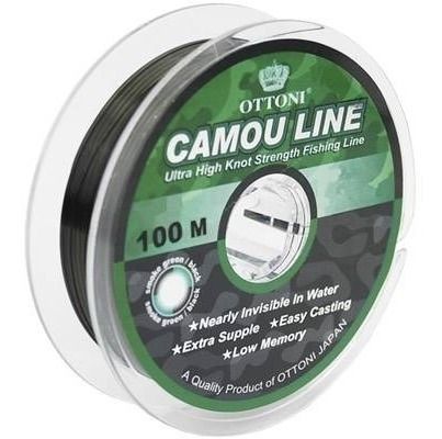 Nylon De Pesca Camou Line 0,40 Carretel X 100m Ottoni