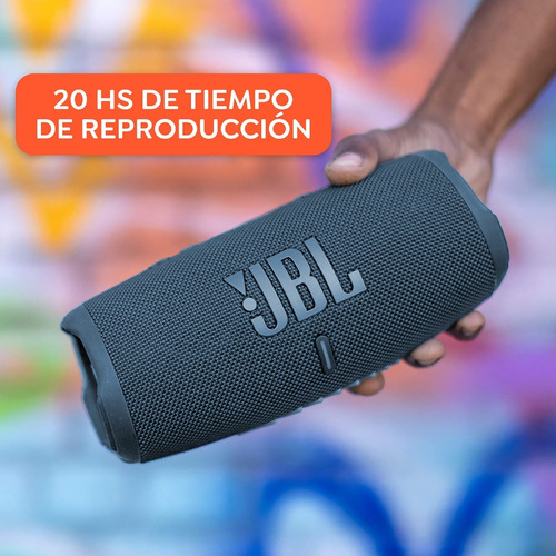 Bocina JBL Charge 5 portátil con bluetooth waterproof 127V - Excelente (Reacondicionado)