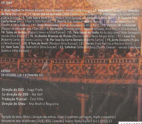 Marcelo Jeneci Fernanda Takai John, Pato Fu Dvd Zelia Duncan