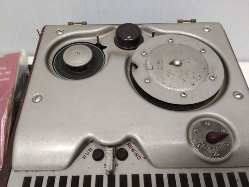 Antiguo Grabador Valvular De Alambre Cinta Abierta Webster (Usado)