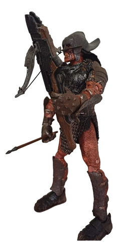 Figura Orco Crossbow Urk-hai Señor De Los Anillos Año 2003 (Usado)