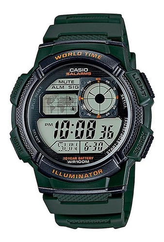 Reloj Casio Ae-1000w Sumergible Garantía Oficial !.