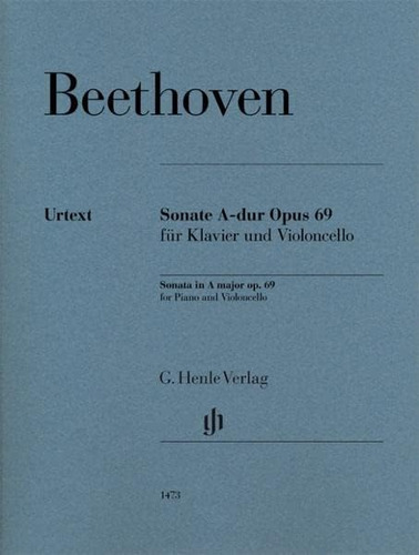 Libro: Cello Sonata In A Major, Op. 69 Cello And Piano