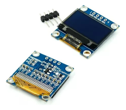 10 X Modulo Display Oled 0.96 I2c Lcd Arduino Pic