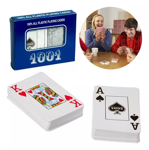 Jogo De Cartas Uno + Baralho Duplo Copag 1001