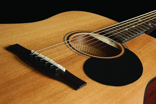 Guitarra Acústica Cuerdas De Metal Color Natural Orientación de la mano Derecha