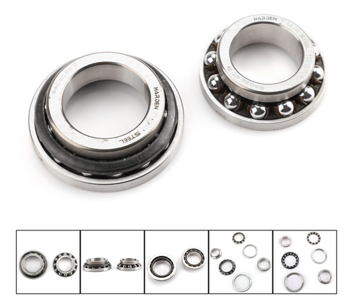 Kit De Rodamientos De Cabezal De Dirección Para Honda Cb1000