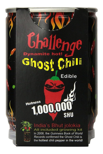 Ghost Chili Pepper - La Pimienta Más Caliente Del Mundo. 100