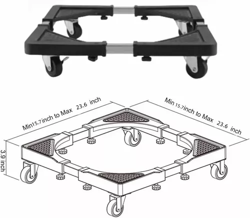 Soporte Para Refrigerador Y Lavadora Ajustable