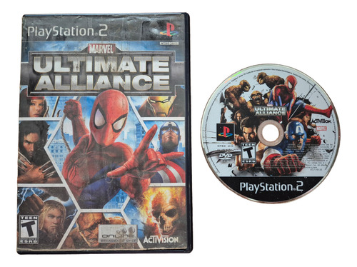 Marvel Ultimate Alliance Ps2 (Reacondicionado)