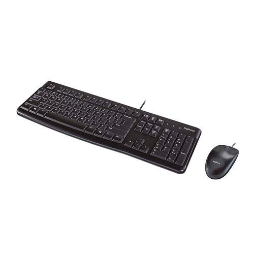 Kit Teclado Y Mouse Logitech Mk120 Usb Multimedia Español Sl