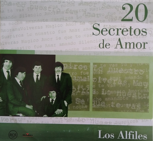 Los Alfiles  20 Secretos De Amor  Cd Original Nuevo Original