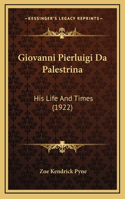 Libro Giovanni Pierluigi Da Palestrina: His Life And Time...