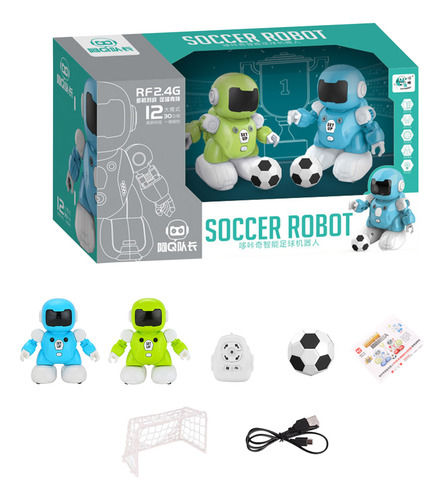 Robot De Competición De Fútbol Con Control Remoto Rc Robot T