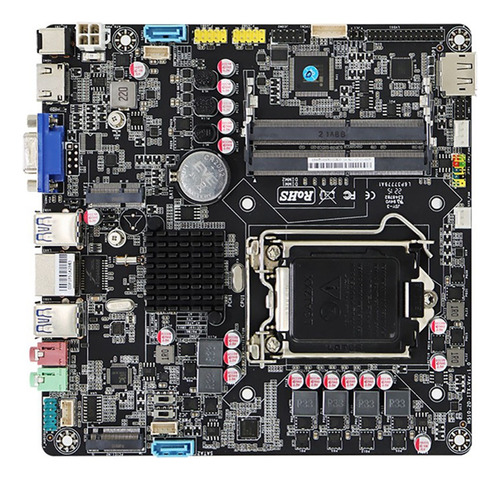 Placa Base De Control Industrial H510 Itx Para 10/11 Core I7