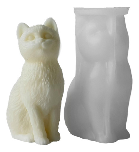 Moldes De Gato Silicona Molde De Resina De Gato Moldes De Fu
