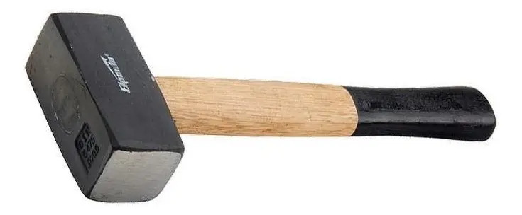 Marreta Oitavada 2kg Aço Forjado Cabo De Madeira Sparta 42cm
