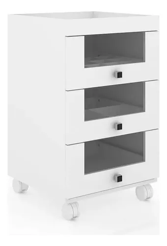 Carro Organizador Maquillaje 3 Puerta Con Ruedas Tecnomobili