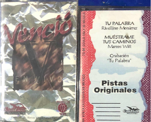 Marcos Witt Cassette Venció Y Pistas