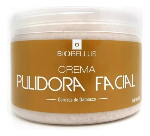 Crema Pulidora Exfoliante Facial 250gr - Biobellus Tipo de piel cara