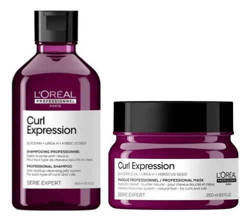 Shampoo Antiresiduos + Mascarilla Curl Expression Loreal