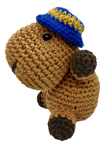 Carpincho A Crochet Con Piluso