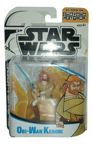 Obi-wan Kenobi Clone Wars Cn Hasbro Sheldortoys