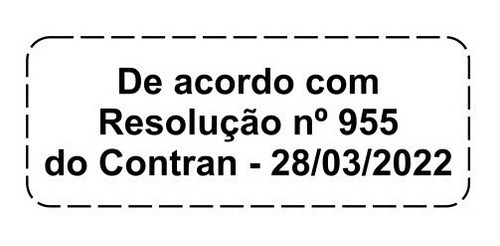 Regua Para Sinalização Eqmax Com Porta Placa