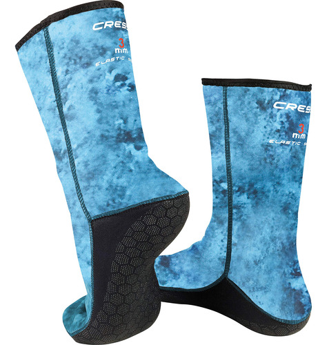 Cressi - Calcetines Antideslizantes (3 Mm, Talla S), Color A